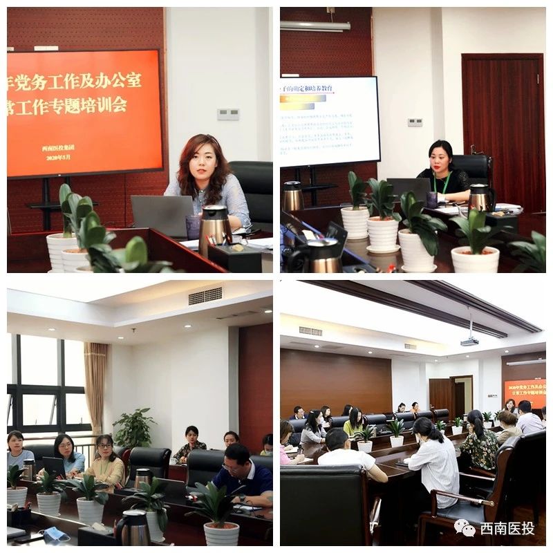 多舉措夯實(shí)業(yè)務(wù)基礎(chǔ)，高質(zhì)量助推能力提升—西南醫(yī)投集團(tuán)舉辦黨建及辦公系統(tǒng)實(shí)務(wù)操作專題培訓(xùn)會(huì)