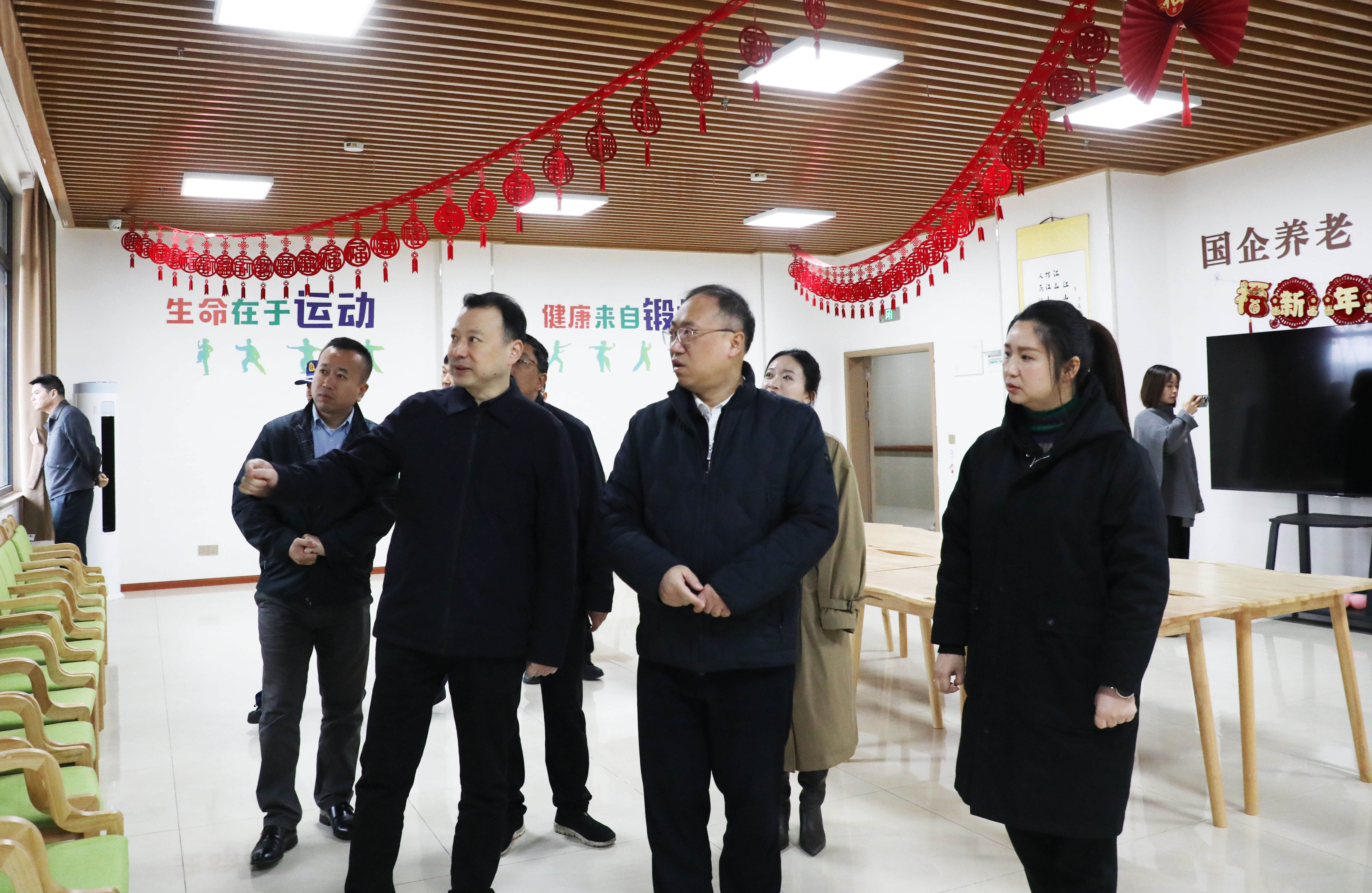 瀘州市委常委、江陽區(qū)委書記郭宏川率隊(duì)調(diào)研江陽區(qū)失能照護(hù)中心安全管理工作